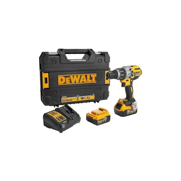 DeWalt DCD996P2-QW 18V, 5.0Ah Premium Hammer Drill Driver