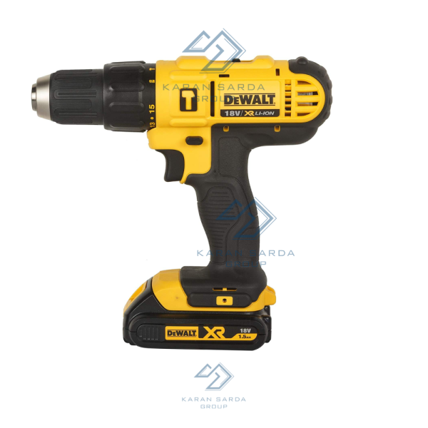 DeWalt DCD776S2-IN 18V, 1.5Ah, 13mm Hammer Drill Driver