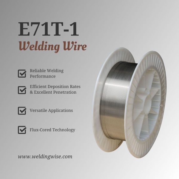 FLUX CORED WIRE E71T-1, 1.20MM